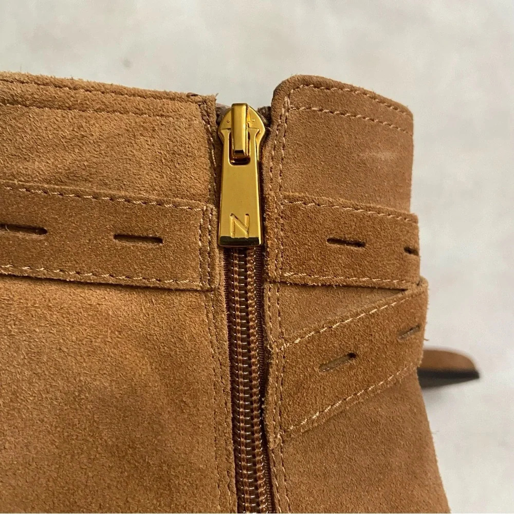 Naturalizer fenya Block Heel Leather Booties - Picture 6 of 9
